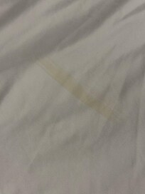 The sheet on the bed - just 1 of them