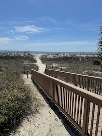 Walkway to beach