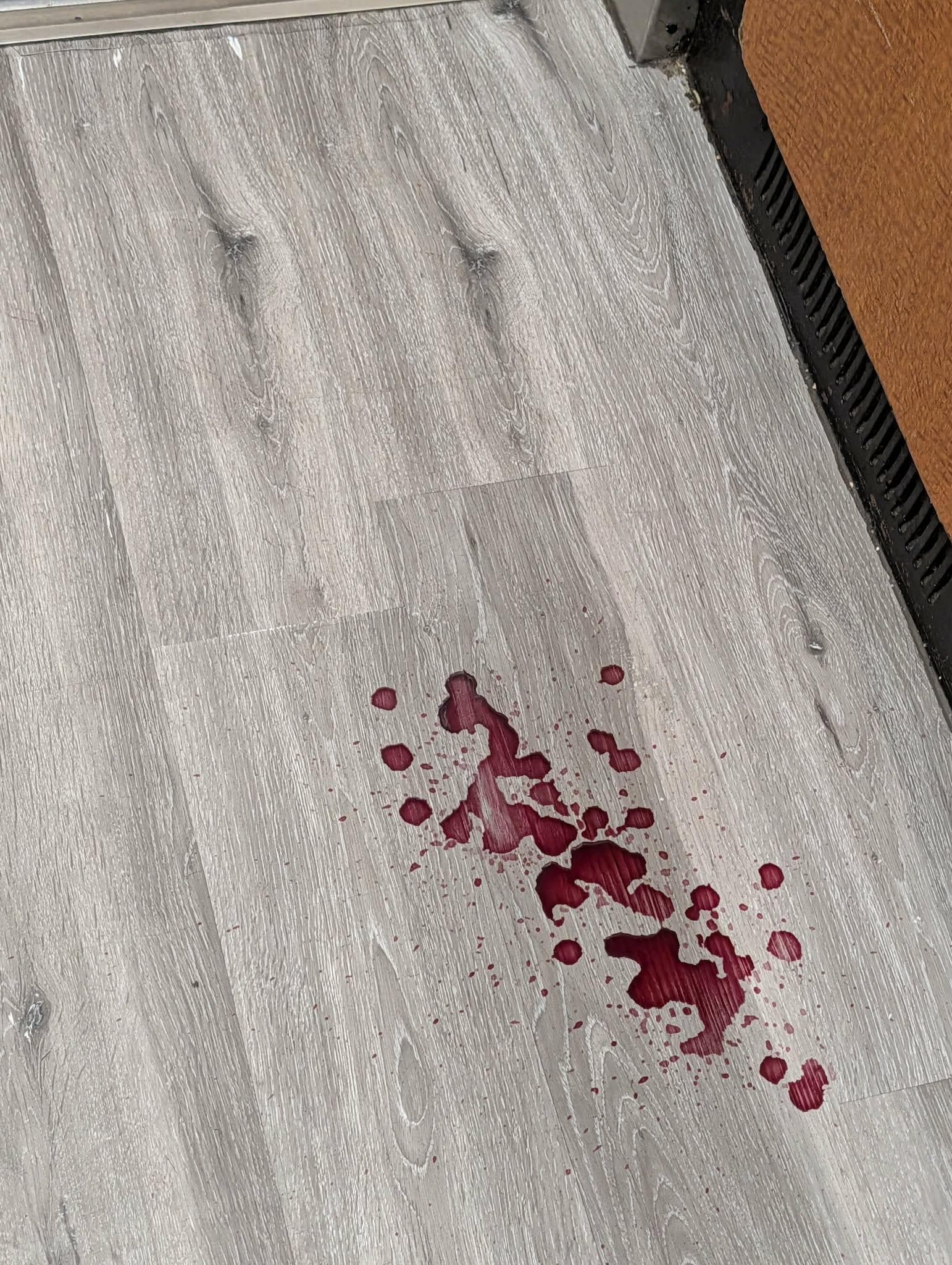 Once the door opened on lobby floor