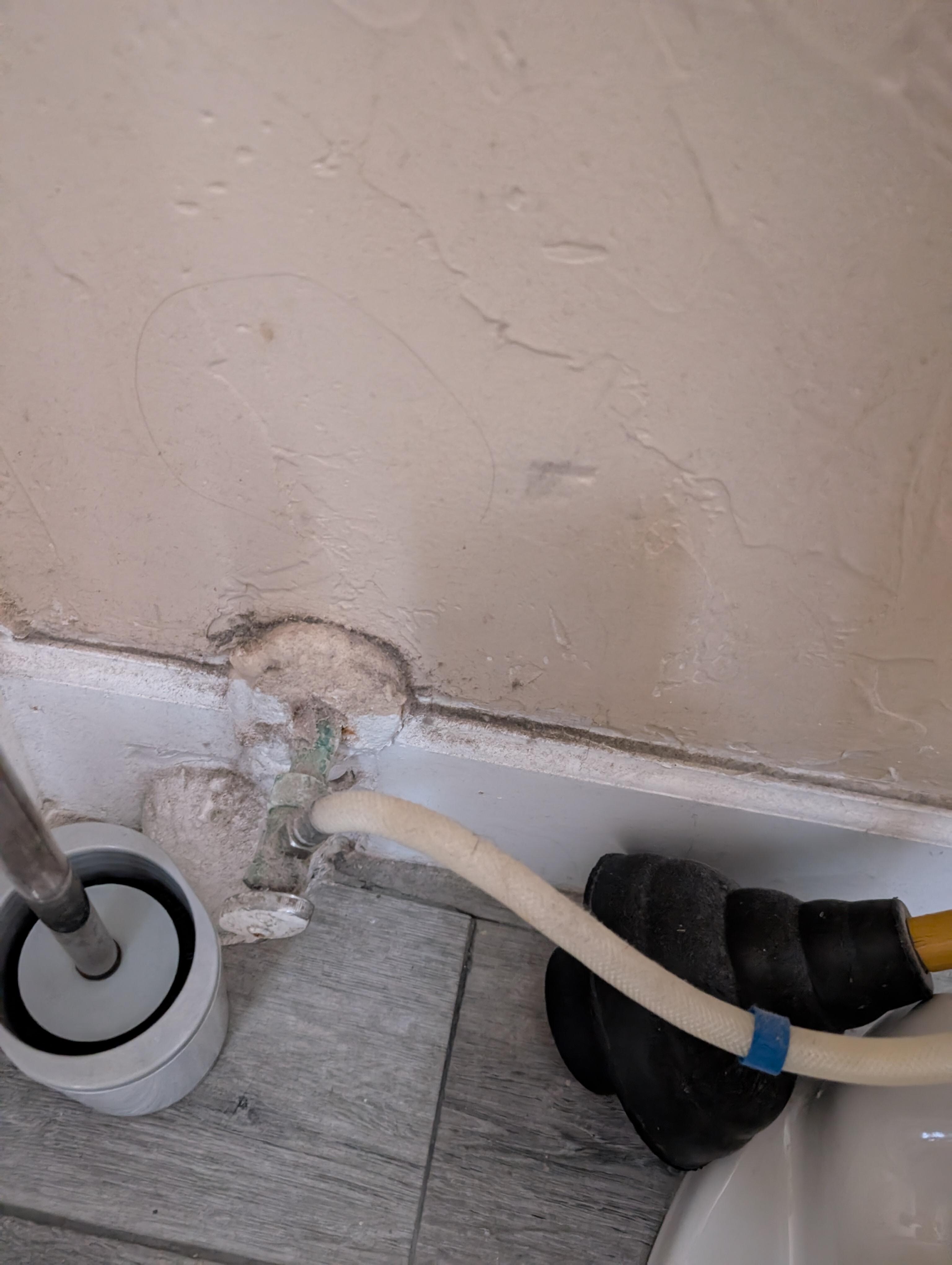 dirty bathroom