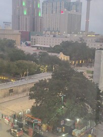 Can see the Alamo from our room...beautiful