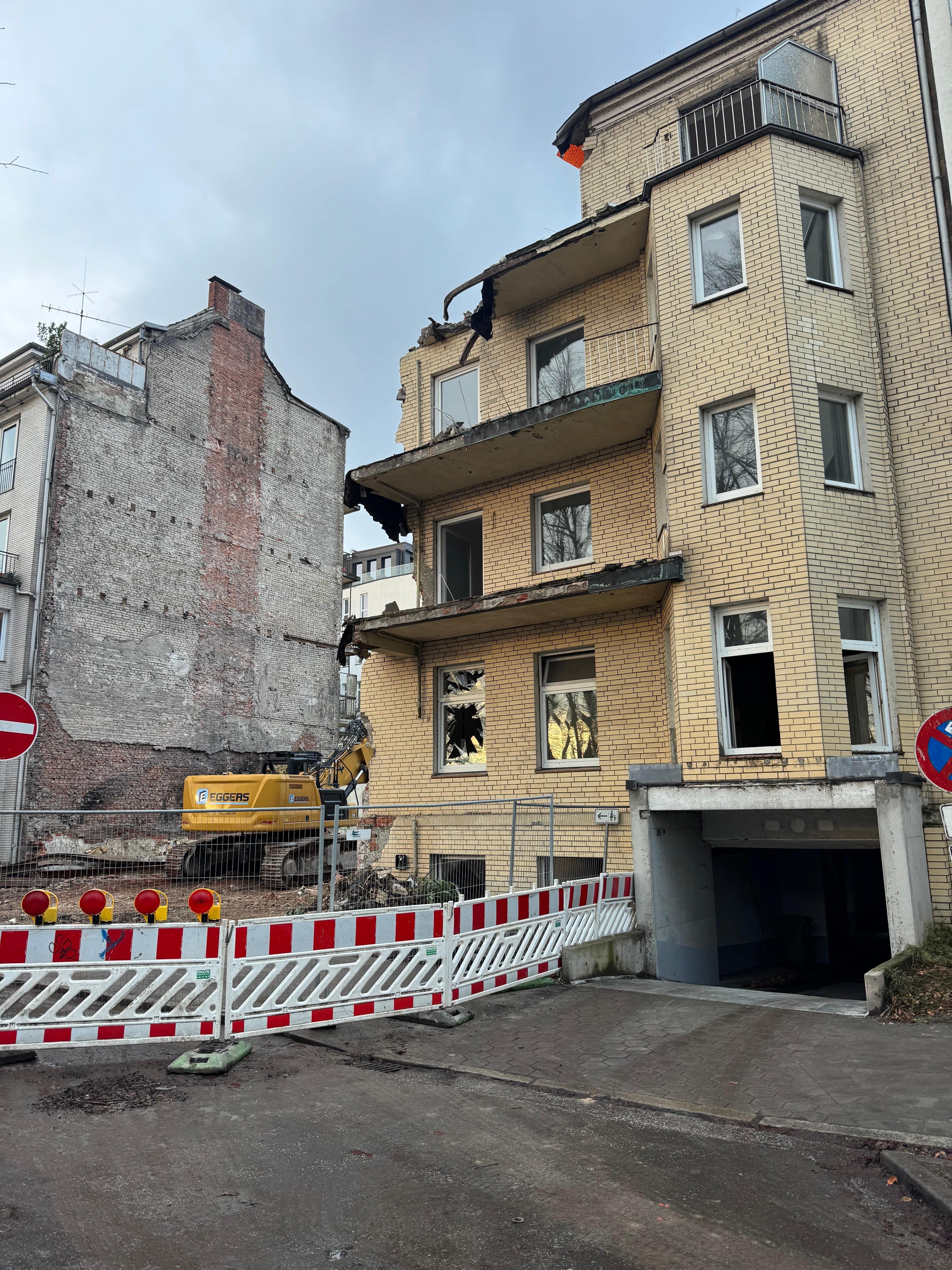 Indgangsparti til garage