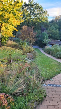 Wundervoller Garten an der Terrasse