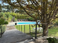 View from the house decking.