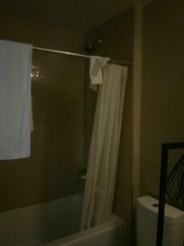 Dark bathroom