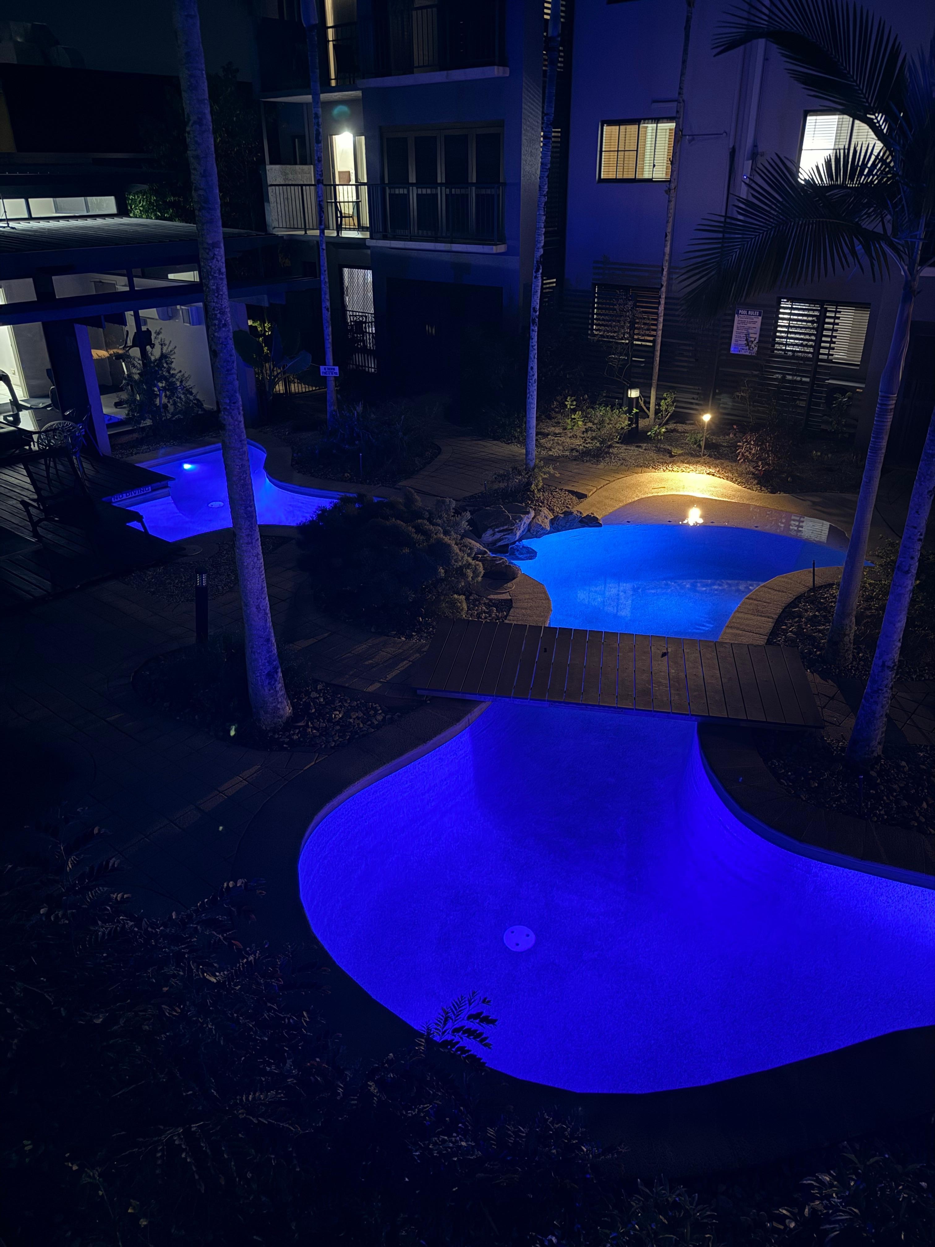 Nice to sit on the balcony overlooking this. 