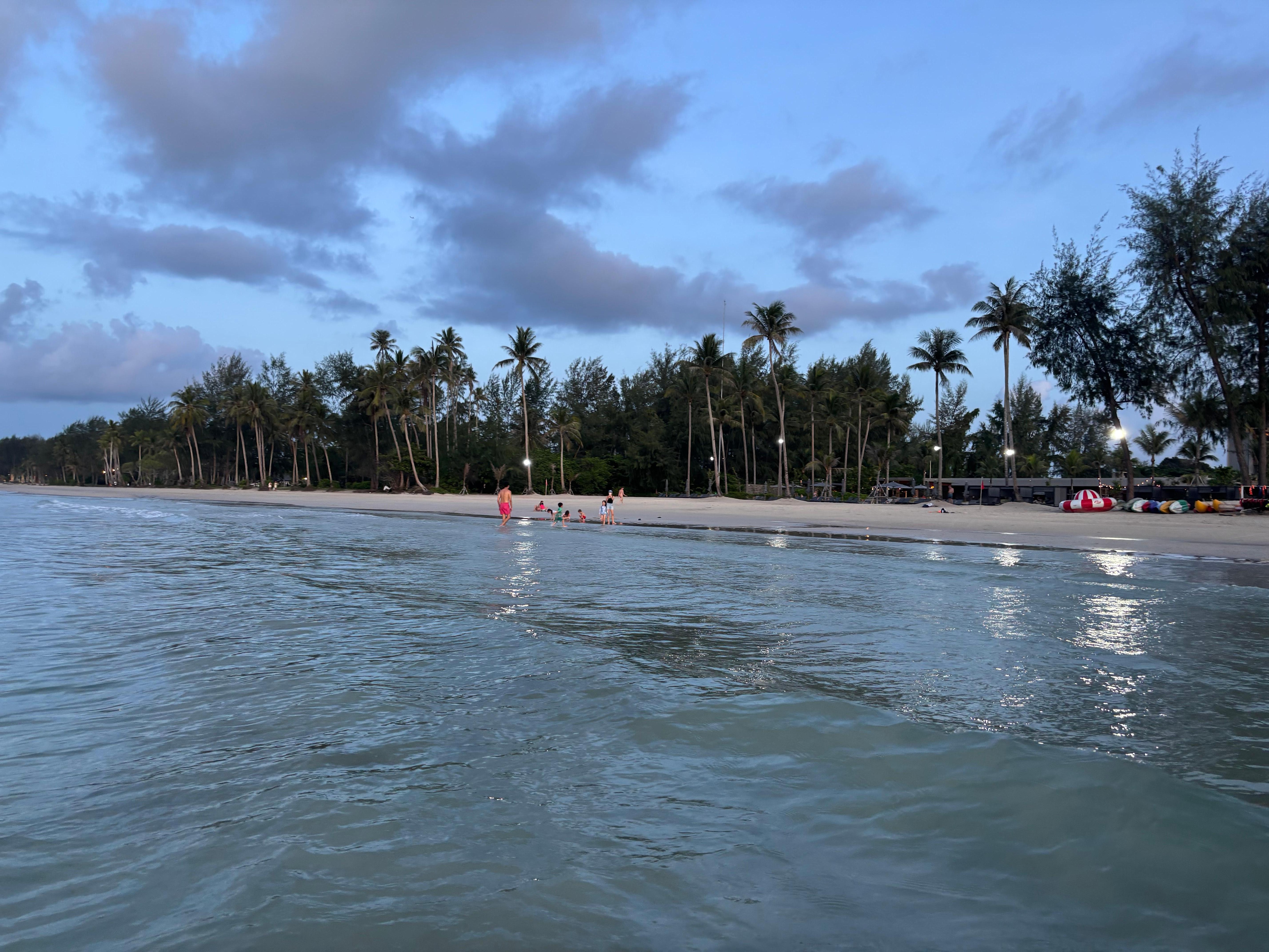 The view from the ocean