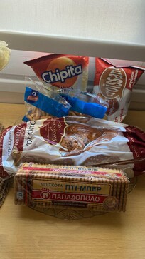 Snacks für die Gäste