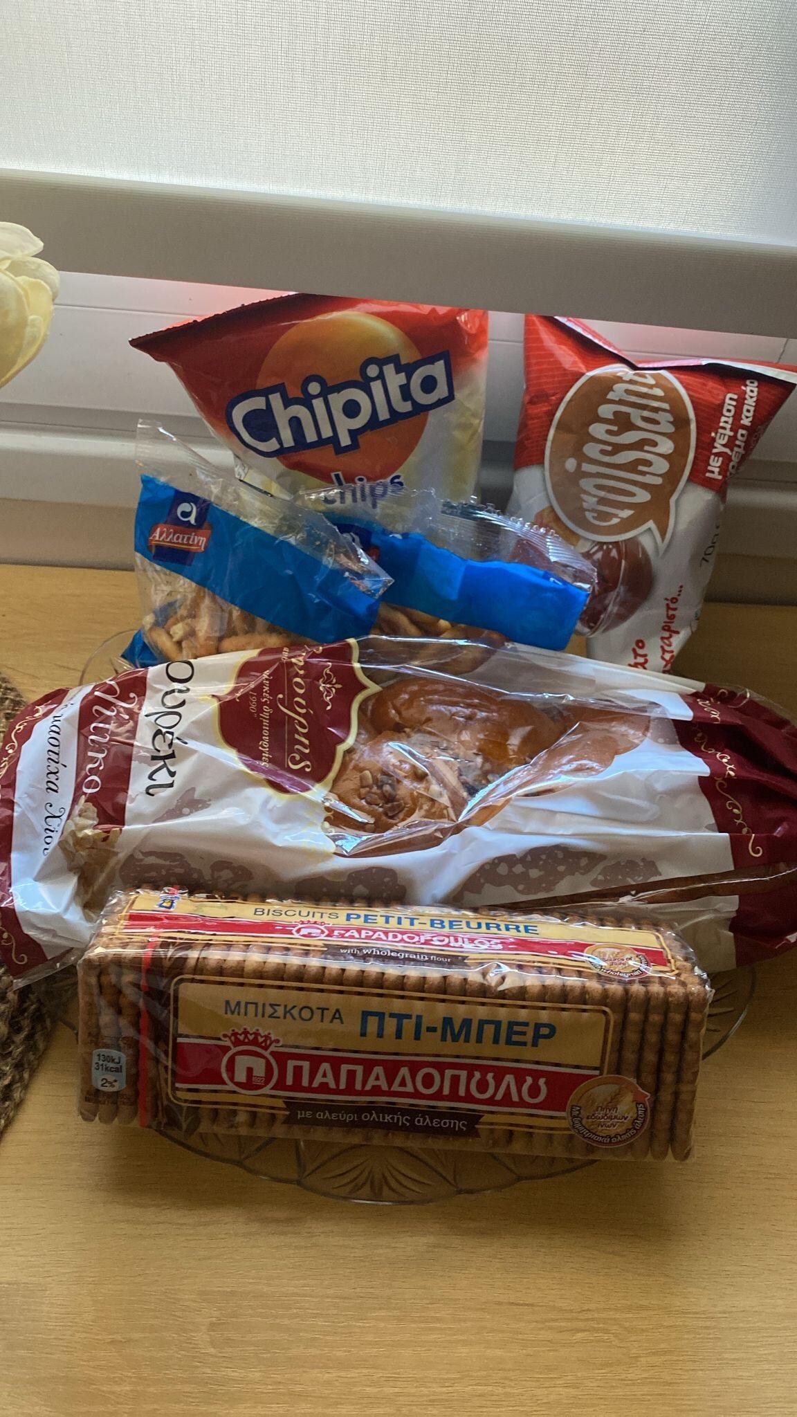 Snacks für die Gäste