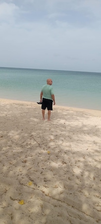 Asi estaba la playa hoy