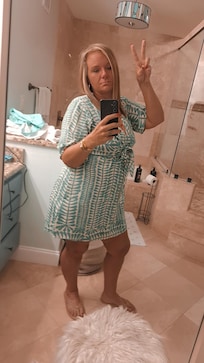 Master bath with Jacuzzi tub and huge shower.