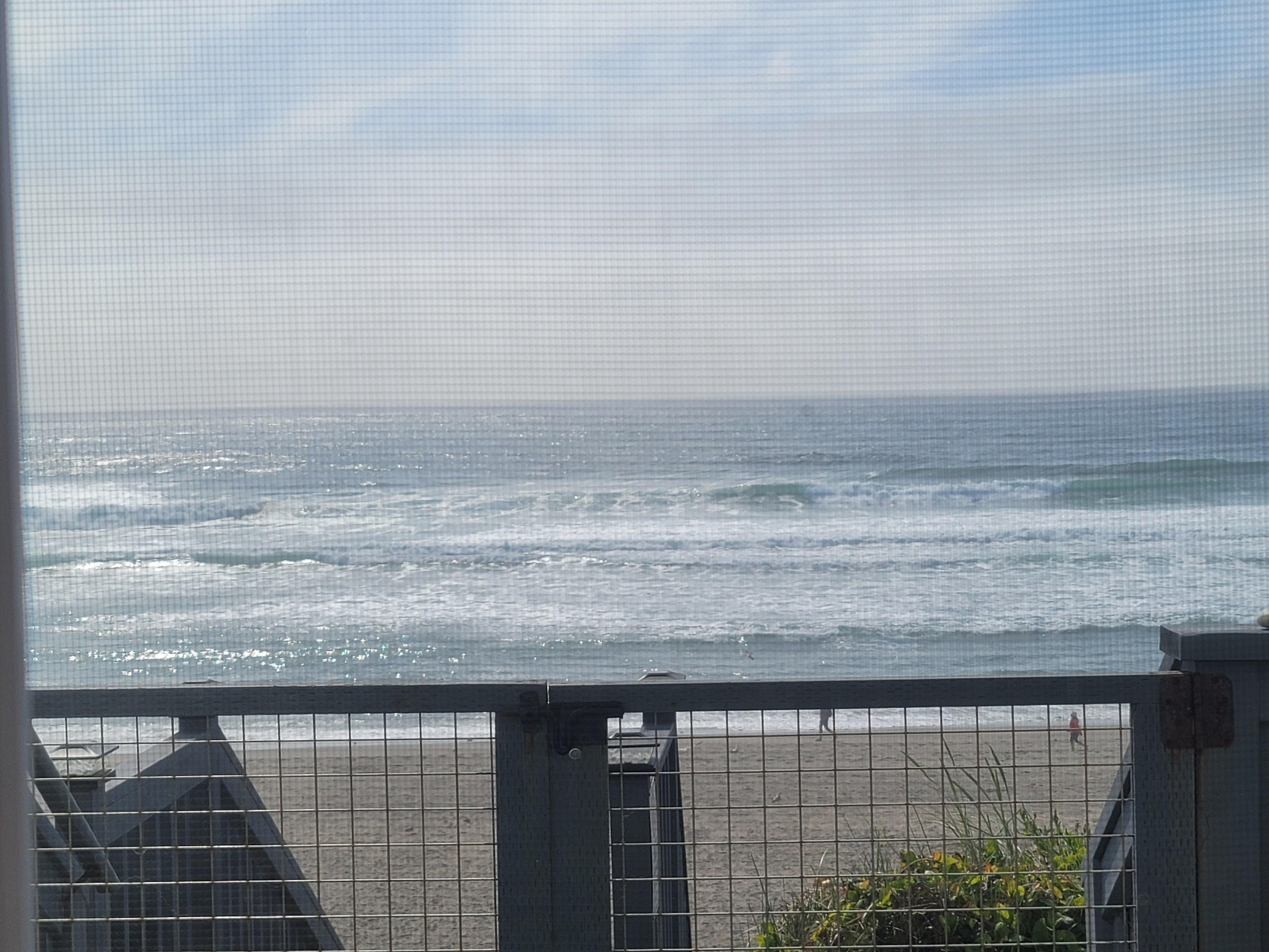 View from deck