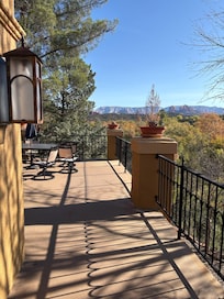 Another view off rear deck