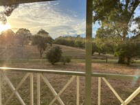 Sunrise view from bedroom