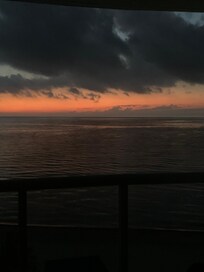 Sunrise on the deck