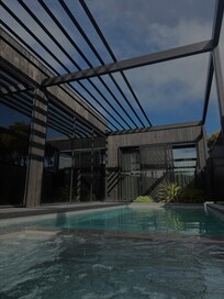 gas heated pool and spa!