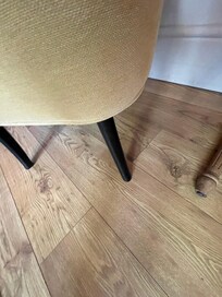 Dangerous wobbly leg on chair