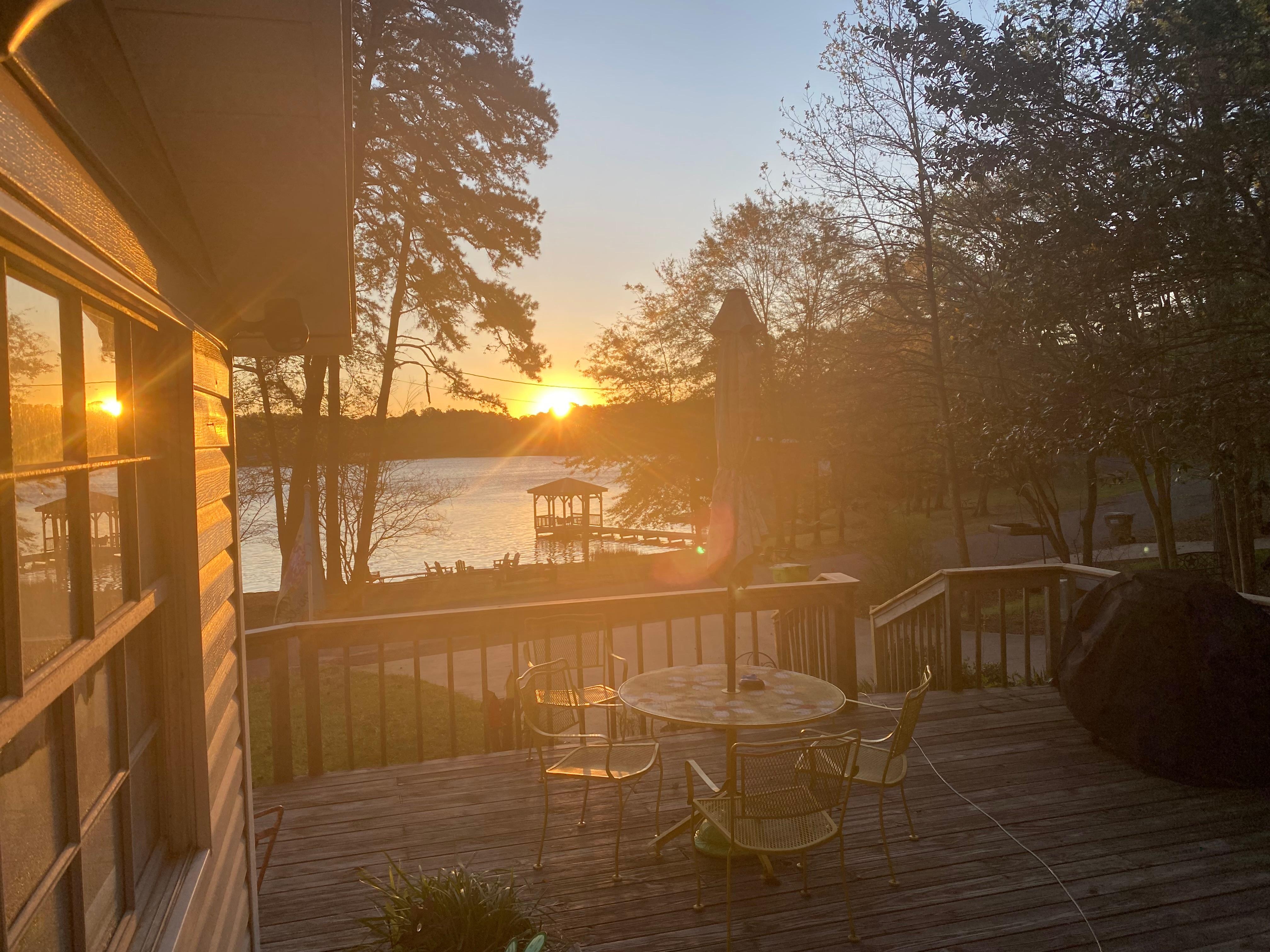 Sunrise in the morning 