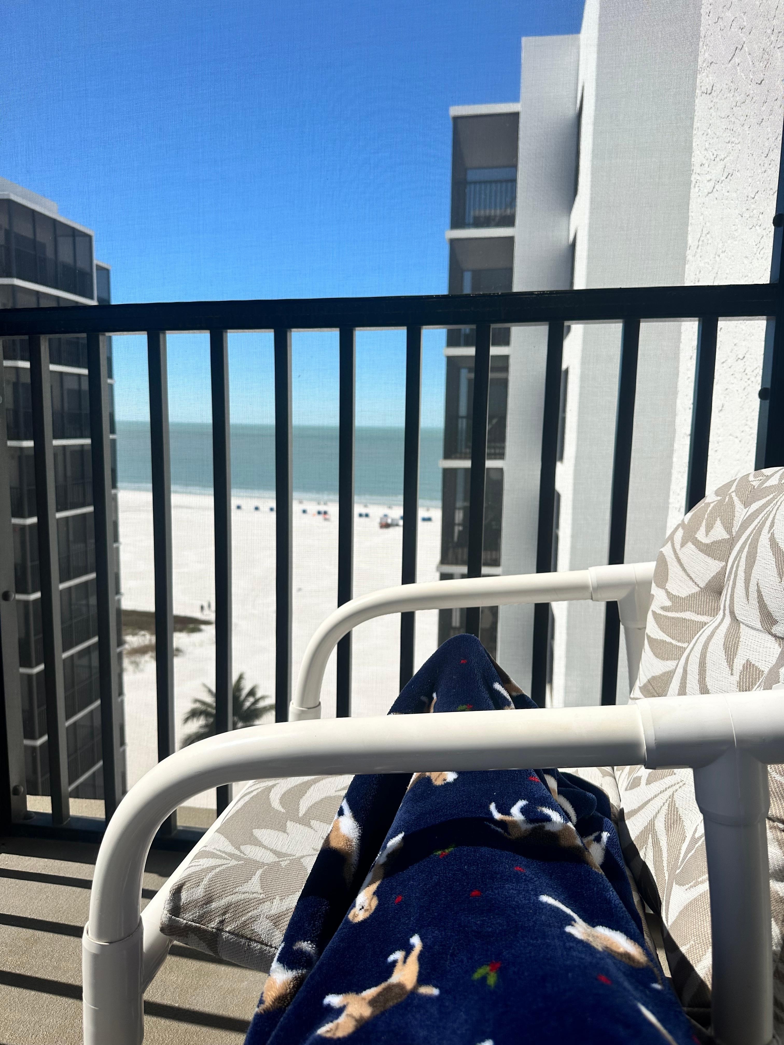 View from living room balcony