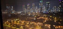 View of city from our room