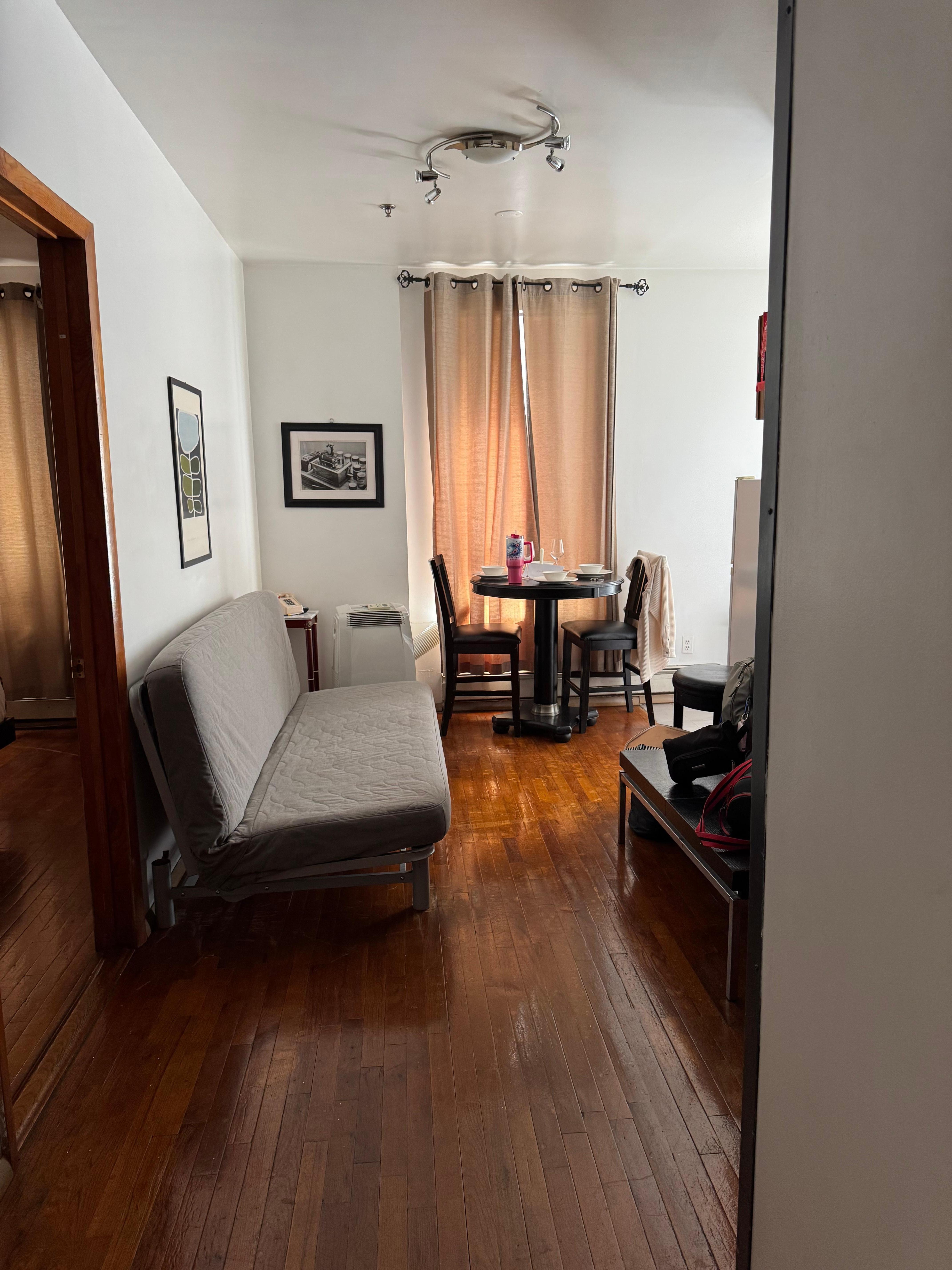 Living room from the entrance door