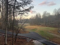 The view from the deck