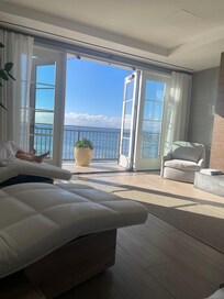 Spa oceanfront view