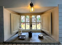 View from the kitchen window.