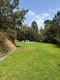 Pool area is very private