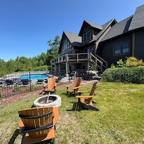 Fire pit was great for roasting s’mores