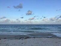 Clean beach, not overcrowded. Friendly neighbors