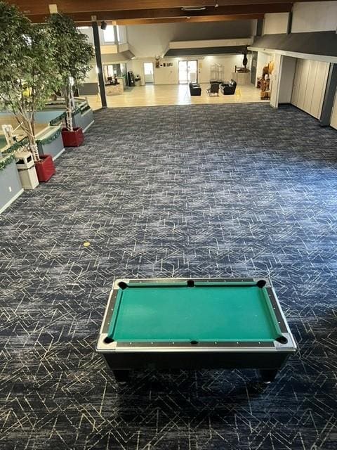 Check-in / Lobby/ Pool to left / Pay Pool Table