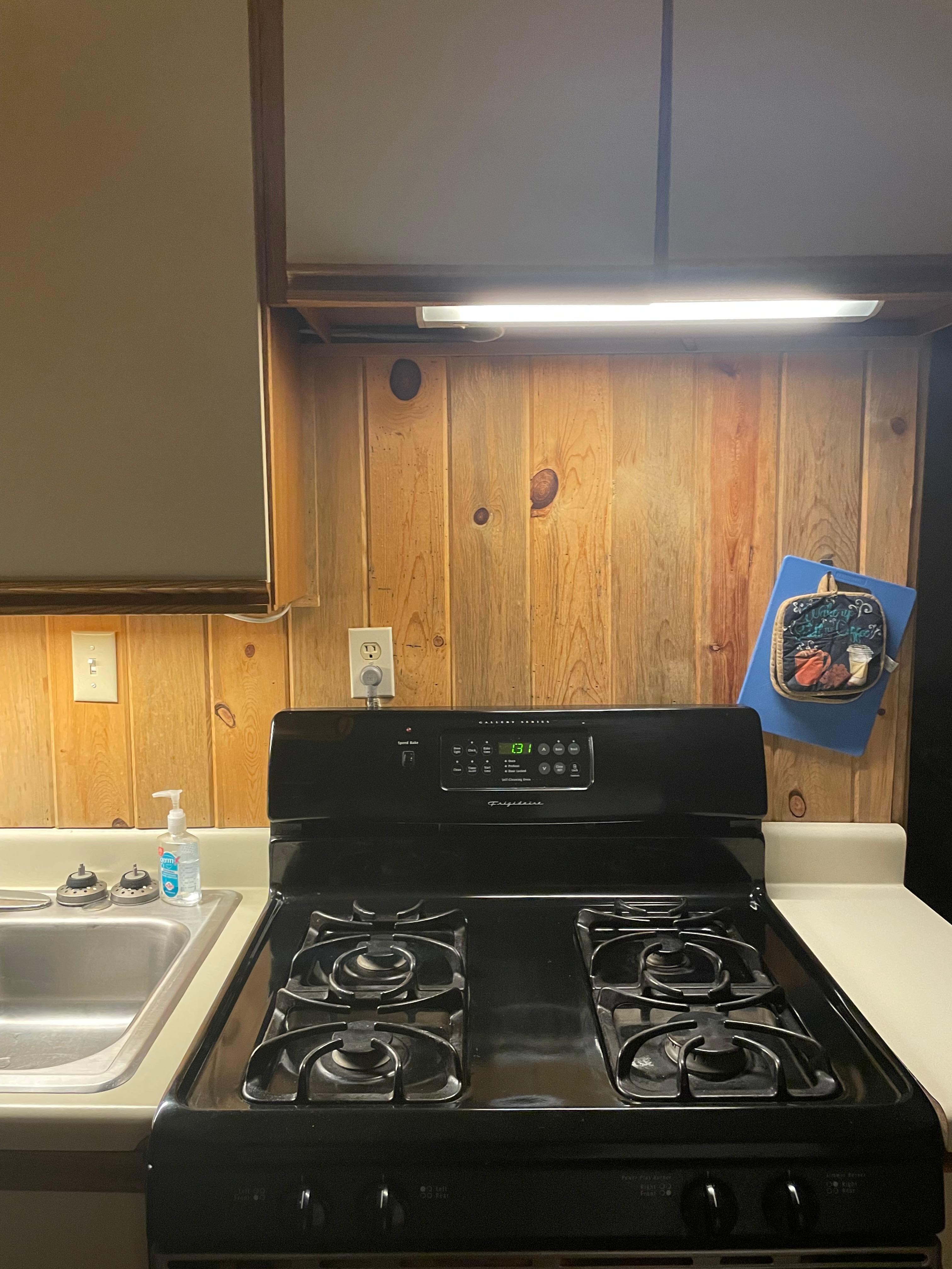 Dirty stove