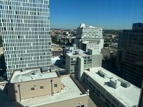 Looking north on the 24th floor.