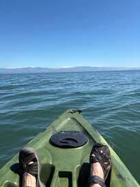 View from the kayak.
