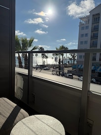 View from our balcony