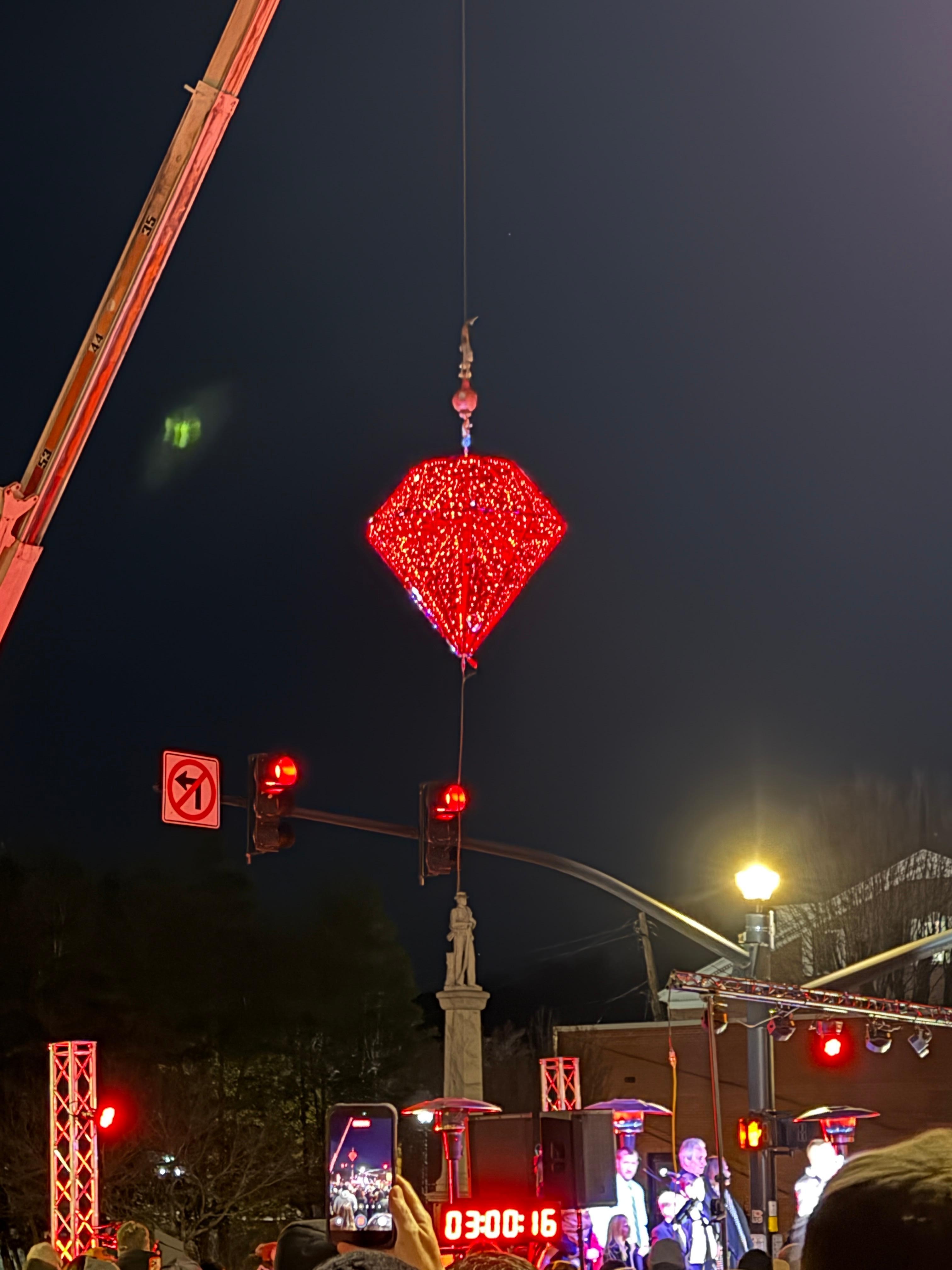  New Years Eve Ruby drop