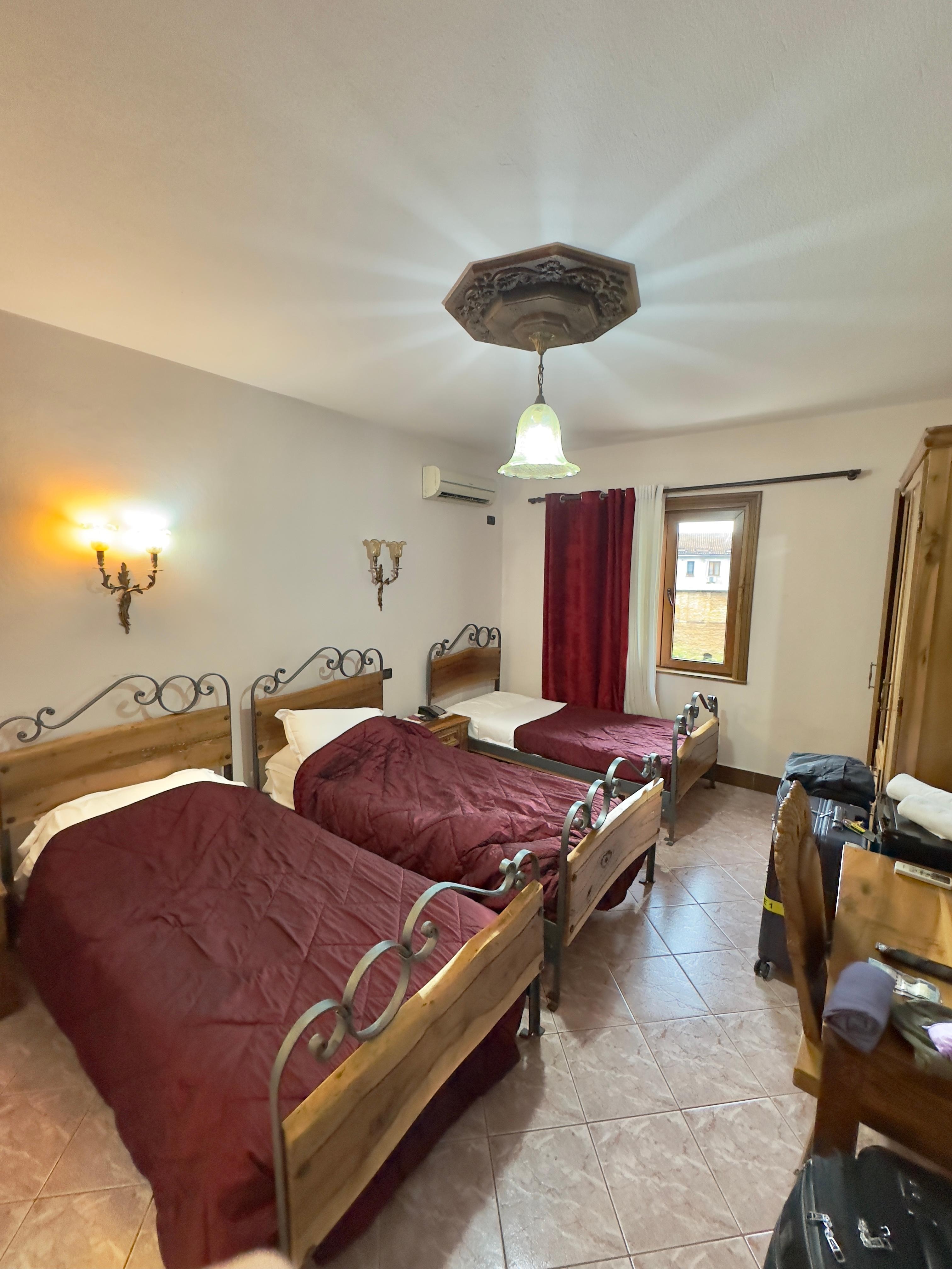 Only room available at check.