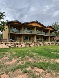 Backside of our building.