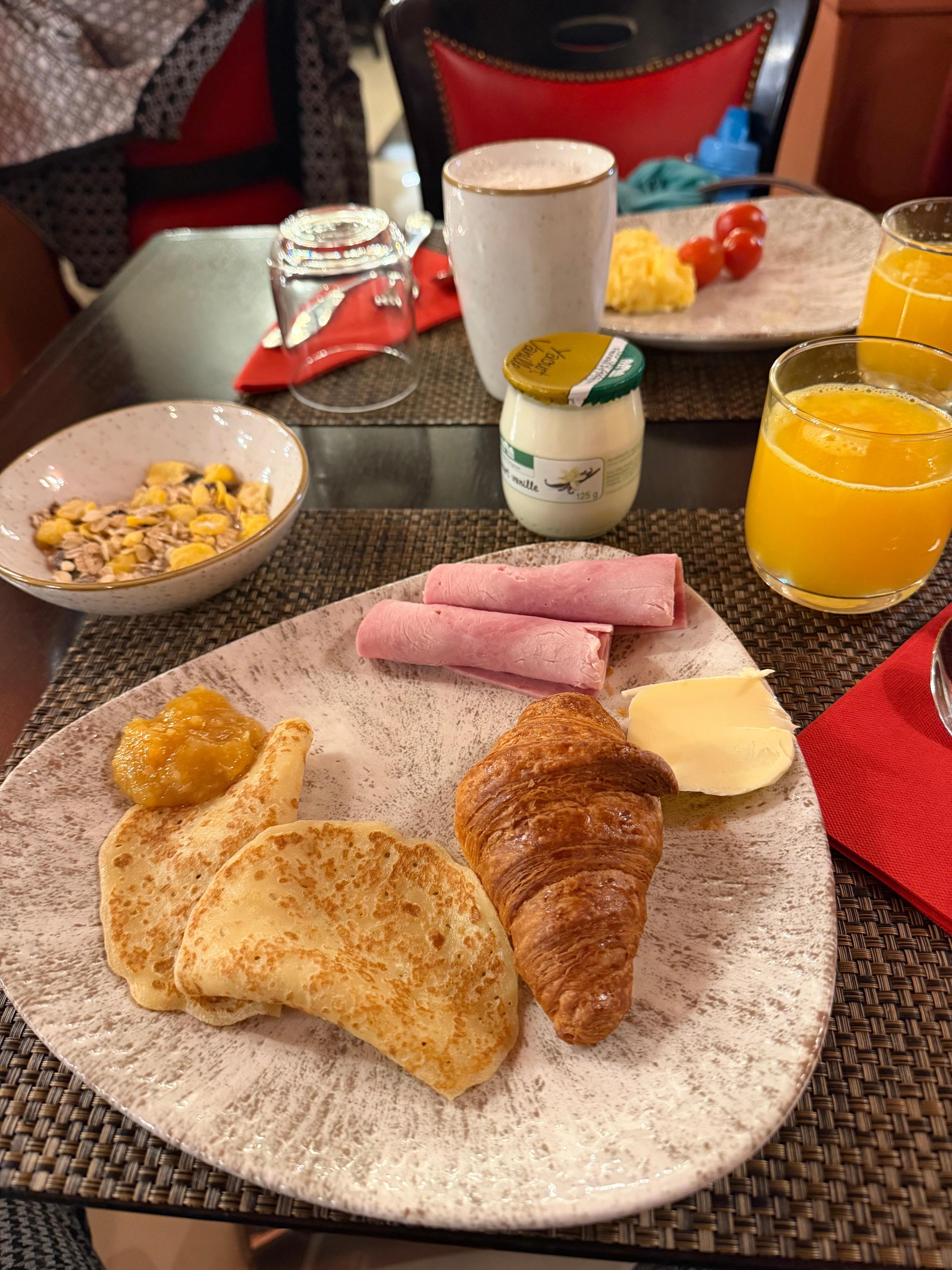 Trianon Rive Gauche breakfast