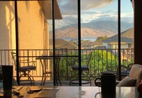 View from the balcony