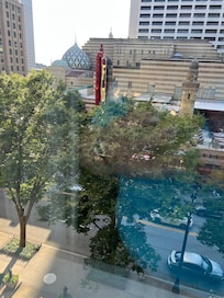 The view from my room. I was attending a concert at the Fox Theatre.