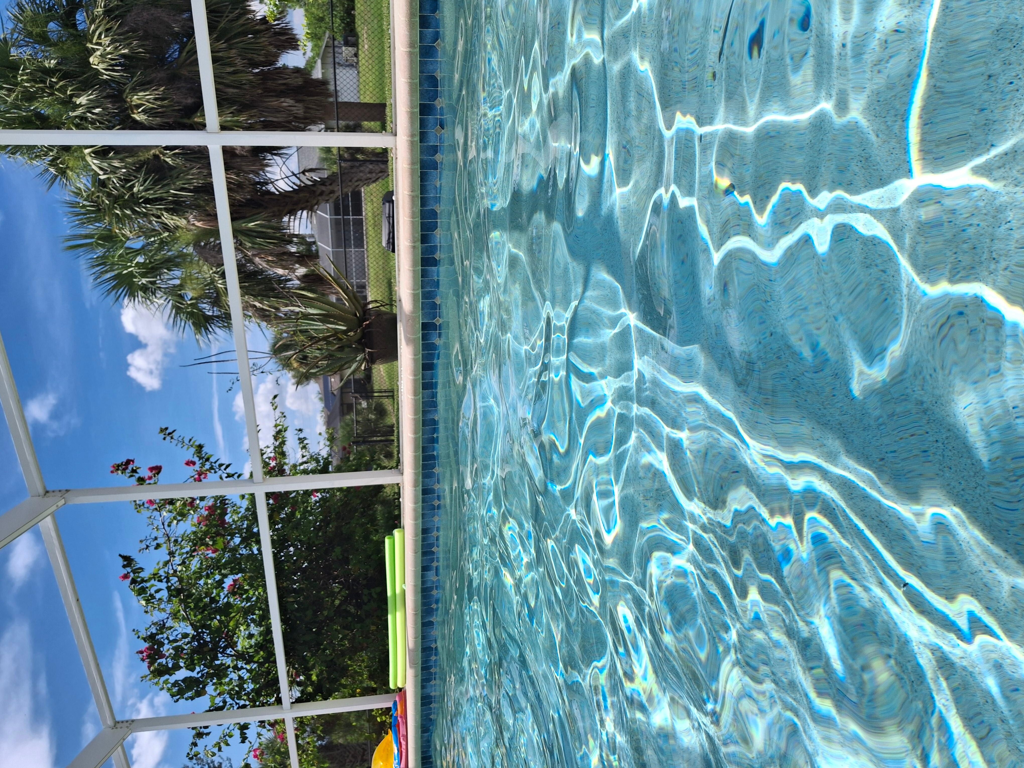 The pool was AWESOME!
