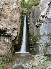 About an hour away a beautiful park with waterfalls and hikes