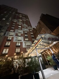 Super clean looking. They also have a little outdoor sitting area!