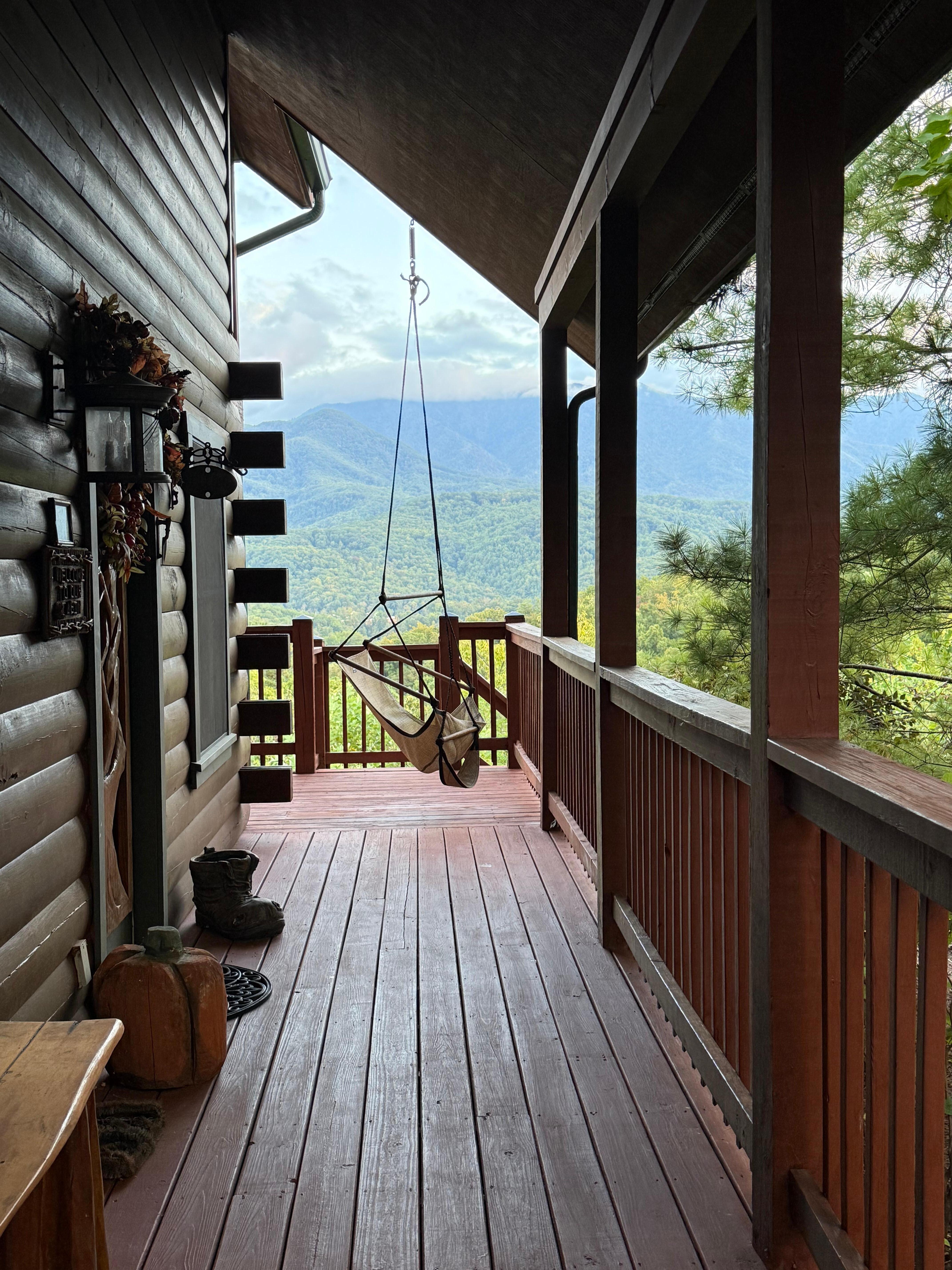 Walking up to main door - side porch.
