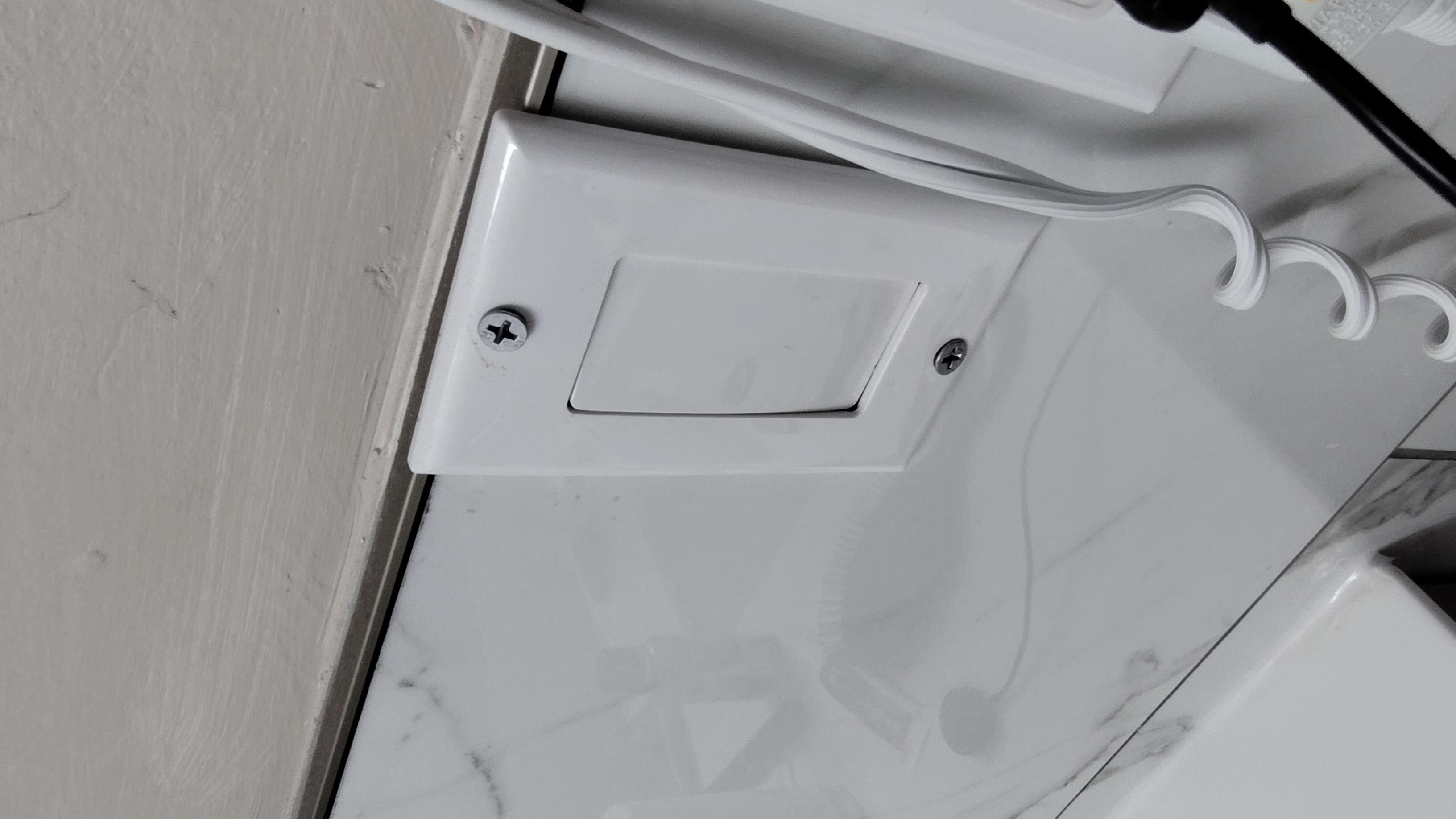 Switch not flush and screws are bigger and can cut your fingers 