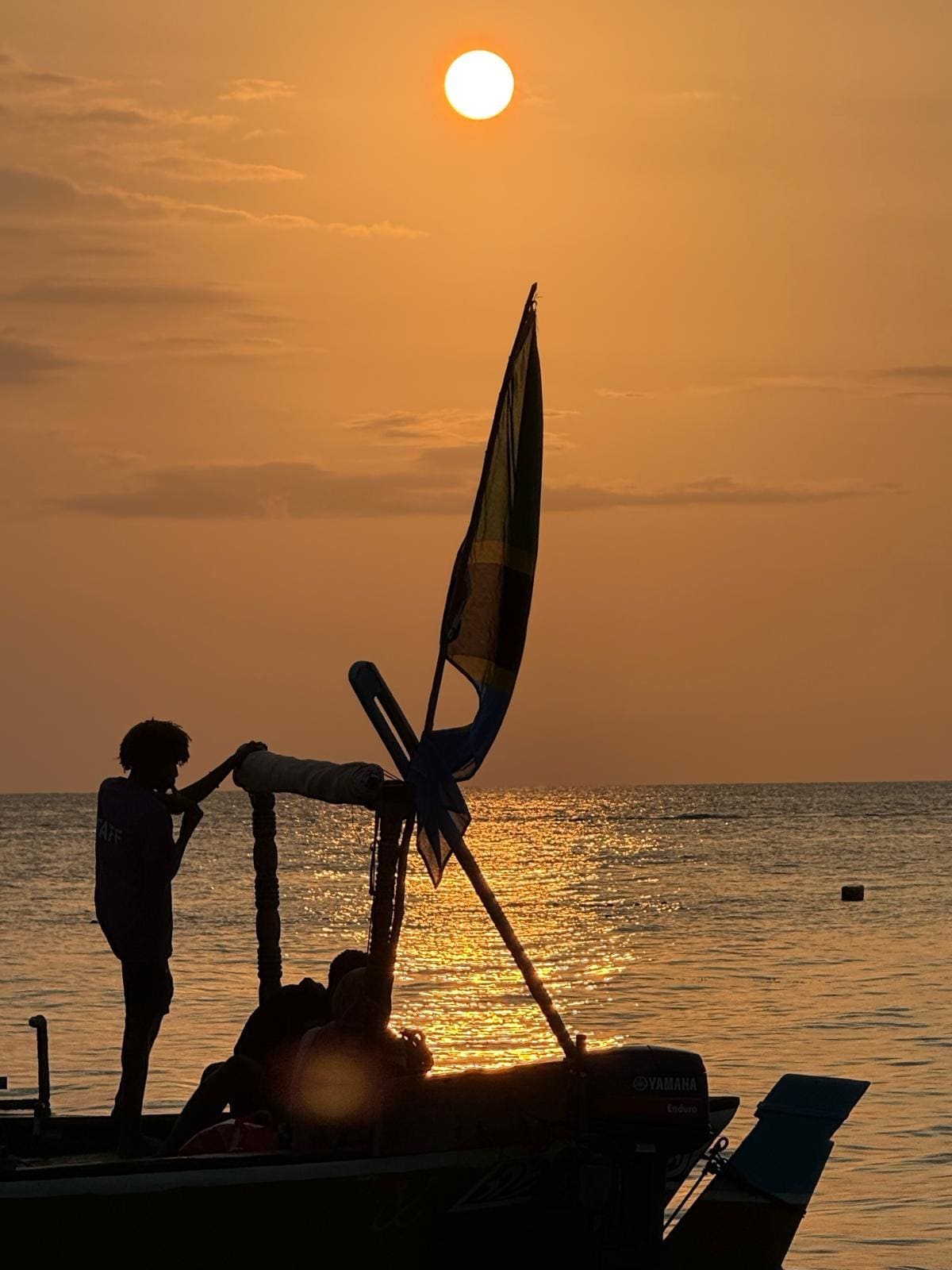 View from beach