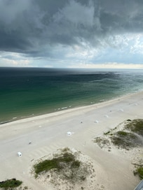 Beautiful view of a coming storm.