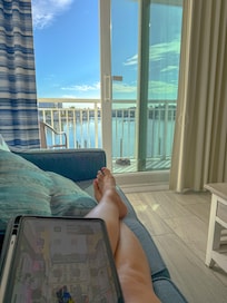 My happy place and this view.